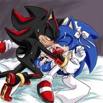  anal anthro censored crossdressing cum cum_in_ass cum_inside cumshot duo erection eyes_closed gay hedgehog maid_costume male mammal orgasm penetration penis red_eyes sega shadow_the_hedgehog sonic_(series) sonic_team sonic_the_hedgehog sweat unknown_artist 