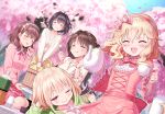  futaba_anzu idolmaster idolmaster_cinderella_girls kinnotama_(erokosei) kohinata_miho sakuma_mayu sakurai_momoka shimamura_uzuki 