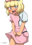  blonde_hair crossdressing nurse pokemon pokemon_(anime) pokemon_sm_(anime) satoshi_(pokemon) 