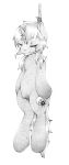  2018 black_and_white equine fan_character female feral friendship_is_magic hair horn horse mammal monochrome my_little_pony nude pencil_(artwork) pony simple_background solo stallionslaughter suicide traditional_media_(artwork) unicorn white_background 