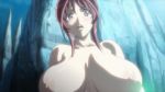  1girl animated animated_gif areolae blush bouncing_breasts breasts erect_nipples hoods_entertainment huge_breasts kaneko_hiraku large_breasts nipples open_mouth oribe_mafuyu outdoors red_hair seikon_no_qwaser solo topfreedom topless upper_body 