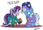  2018 bobthedalek clothing duo equine female friendship_is_magic horn mammal my_little_pony robe starlight_glimmer_(mlp) sunburst_(mlp) trixie_(mlp) unicorn 