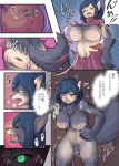  breast_expansion breasts fur furry mokushi-c3 torn_clothes transformation translation_request werewolf 