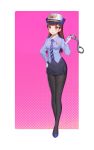  d.va duximeng overwatch pantyhose police_uniform 