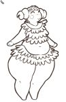  animal_crossing anthro belly caprine female huge_thighs immortalstar mammal nintendo overweight sheep solo stella_(animal_crossing) video_games wide_hips 