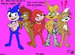  archie_comics bunnie_rabbot knuckles_the_echidna kthanid sally_acorn sonic_team sonic_the_hedgehog tails 