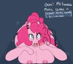  &lt;3 &lt;3_eyes 2016 anthro anthrofied areola big_breasts breast_rest breasts earth_pony equine erect_nipples female friendship_is_magic horse huge_breasts hugtastic_pinkie_pie mammal my_little_pony nipple_piercing nipples piercing pinkie_pie_(mlp) pony solo somescrub 