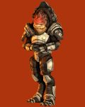  3d_(artwork) absurd_res alien armor digital_media_(artwork) hadronighini hi_res humanoid krogan male mass_effect meme not_furry red_scales scales solo urdnot_wrex video_games 