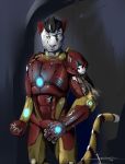  aennor armor cosplay feline iron_man lion machine mammal marvel muscular robot science_fiction 