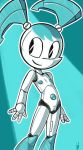  android digital_media_(artwork) jenny_wakeman machine my_life_as_a_teenage_robot n3f4str10 nickelodeon nipples not_furry nude pussy robot simple_background smile solo 