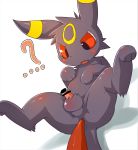  ? anus balls blush cdx censored cub eeveelution erection looking_at_penis male male/male nintendo nude penis pok&eacute;mon pok&eacute;mon_(species) red_eyes solo spread_legs spreading tapering_penis umbreon video_games young 