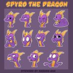 angry black_eyes bored claws crying cute dragon english_text eyes_closed fangs feral fire gums half-closed_eyes happy horn looking_at_viewer looking_back looking_up male mischievous nude o_o open_mouth purple_background purple_eyes purple_skin scalie sharp_claws sharp_teeth shrug simple_background smile solo spyro spyro_the_dragon squint tears teeth text tongue video_games western_dragon white_eyes wide_eyed wings zazush-una 