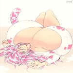  breasts cleavage curvy gigantic_breasts hataraki_ari tail 