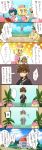  2boys 3girls crossdressing lillie_(pokemon) mao_(pokemon) multiple_boys multiple_girls ookido_shigeru pokemon pokemon_(anime) pokemon_sm pokemon_sm_(anime) sasairebun satoshi_(pokemon) suiren_(pokemon) translation_request 