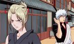  animated blonde_hair gintama purple_eyes tagme tsukuyo tsukuyo_(gintama) 