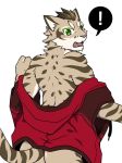  ! 2018 anthro blush butt cat feline green_eyes hikaru looking_back male mammal nekojishi shu-chi simple_background solo white_background 
