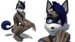  2016 3d_(artwork) animatronic anthro big_breasts breasts digital_media_(artwork) disembowell_(artist) female looking_at_viewer machine mammal nude procyonid raccoon robot simple_background smile solo 