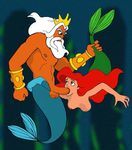  ariel disney king_triton tagme the_little_mermaid 