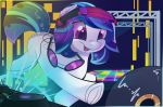  dj equine femele friendship_is_magic horse invalid_tag mammal my_little_pony party uvfox vinyl_scratch_(mlp) 