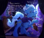  2018 abdominal_bulge balls blush clothing cutie_mark daughter dialogue digital_media_(artwork) duo english_text equine eyes_closed father father_and_daughter female feral friendship_is_magic fur hair hat hioshiru horn incest inside jack_pot_(mlp) male male/female male_penetrating mammal my_little_pony open_mouth parent penetration penis sex sweat text tongue tongue_out trixie_(mlp) unicorn vaginal vaginal_penetration 