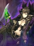  assassin_of_red_(fate/apocrypha) bk201 cleavage fate/apocrypha fate/grand_order fate/stay_night pantyhose pointy_ears semiramis_(fate) 