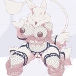  after_sex anthro big_breasts breasts canine clothing crotchless_panties cum cum_in_pussy cum_inside cum_leaking cuoqet female fishnet fox garter hybrid mammal nipples no_pupils open_mouth panties pussy solo sweat thick_thighs tongue tongue_out underwear voluptuous 