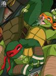  69_position anthro balls brothers duo humanoid_penis incest male male/male michelangelo_(tmnt) oral penis rainbow-flyer raphael_(tmnt) reptile scalie sex sibling teenage_mutant_ninja_turtles turtle 