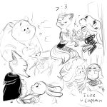  canine caprine cheetah disney feline female fox hi_res judy_hopps lagomorph male mammal nick_wilde rabbit sheep sketch trashasaurusrex zootopia 