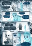  2018 allesiathehedge animated_skeleton anthro bone clothed clothing comic english_text hi_res not_furry sans_(undertale) skeleton text undead undertale video_games 