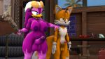  16:9 3d_(artwork) anthro areola avian balls big_breasts blue_eyes breasts canine dickgirl digital_media_(artwork) duo erection fox humanoid_penis intersex male mammal miles_prower multi_tail nipples nude penis purple_balls purple_nipples purple_penis sonic_(series) sonic_riders source_filmmaker tahliansfm thick_thighs video_games voluptuous wave_the_swallow wide_hips yellow_balls 