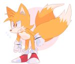  2018 angry anthro canine clothing fox gloves hi_res male mammal miles_prower scuttletown solo sonic_(series) video_games 