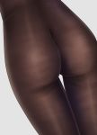  ass ass_focus bodystocking brown_legwear close-up fine_fabric_emphasis from_behind grey_background gurande_(g-size) highres lonyan_(gurande) lower_body original simple_background solo 