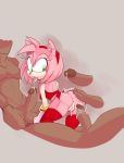  2018 amy_rose anthro anus balls butt clothing conditional_dnp cum cum_in_pussy cum_inside dark_skin erection faceless_male female gloves green_eyes group group_sex hair hairband hand_on_butt hedgehog hi_res human human_on_anthro interspecies kayla-na male male/female mammal nude penis pink_hair pull_out sex short_hair signature sonic_(series) video_games 