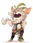  anthro clothed clothing cosplay crossdressing digital_drawing_(artwork) digital_media_(artwork) eyes_closed kled_(lol) league_of_legends male mammal monochrome open_mouth riot_games solo teeth unknown_artist video_games yordle 