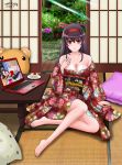  cleavage kasumigaoka_utaha kimono saenai_heroine_no_sodatekata tagme 