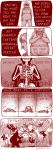  animated_skeleton blood bone comic death decapitation demon english_text female fire gore group hell hi_res human iguanamouth mammal melee_weapon monster overweight skeleton sword text undead violence weapon 