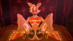 3d_(artwork) abruptolivecz anthro big_breasts black_nose bow breasts butt canine digital_media_(artwork) female five_nights_at_freddy&#039;s fox fur glowing hair hi_res invalid_tag looking_at_viewer machine mammal orange_fur pose pussy robot sex source_filmmaker video_games 