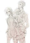  2boys beige brothers cuteg height_difference image_sample monochrome multiple_boys pixiv_sample protagonist_(tokimemo_gs3) sakurai_kouichi sakurai_ruka school_uniform short_hair siblings simple_background skirt tokimeki_memorial tokimeki_memorial_girl's_side tokimeki_memorial_girl's_side_3rd_story walking white_background 