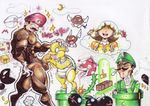  3-up_moon bob-omb bullet_bill chain_chomp featured_image koopa_troopa luigi mario nintendo paragoomba piranha_plant princess_daisy spiny super_mario_bros. toad 