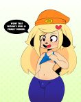  beanie bulge canine cosplay dog hat male mammal nipples parappa parappa_the_rapper solo somescrub video_games 