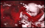 2016 aftertale animated_skeleton blood bone crying geno_sans_(aftertale) glitch hi_res humanoid male sans_(undertale) scarf skeleton solo tears undead undertale video_games walkingmelonsaaa 
