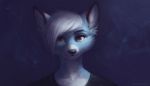  ambiguous_gender anthro canine clothed clothing fox fur hair keumano looking_at_viewer mammal simple_background smile solo whiskers 