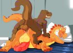 all_fours anal anal_penetration anthro anthro_on_anthro anus balls barefoot bed big_balls big_butt big_penis bubble_butt butt butt_blush chip_&#039;n_dale_rescue_rangers claws cum cum_in_ass cum_inside cum_on_anus cum_on_penis dinosaur disney doggystyle dragon dtz_(cdrr) erection eyes_closed from_behind_position hi_res horn humanoid_penis lying male male/male nude on_front on_top open_mouth orgasm penetration penis presenting presenting_anus presenting_hindquarters redemption3445 reptile scalie sex sharp_claws sharp_teeth size_difference small_dom_big_sub smile spread_legs spreading teeth thick_penis toe_claws tongue tongue_out 