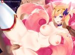  ahri animal_ears breasts gangbang league_of_legends nipples penis pussy sex tail thighhighs tofuubear uncensored 