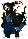  alternate_universe altertale animated_skeleton bone clothed clothing digital_media_(artwork) english_text friisans gaster hi_res jewelry locket male necklace not_furry robe sharp_teeth skeleton skull smile solo teeth text undead undertale video_games 