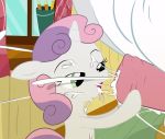  2016 blargsnarf bulk_biceps_(mlp) close-up cub cum digital_media_(artwork) duo equine fellatio female feral friendship_is_magic horn horse male male/female mammal my_little_pony oral pony sex solo_focus sweetie_belle_(mlp) unicorn young 