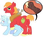  anal anal_penetration animal_genitalia animal_penis backsack balls big_macintosh_(mlp) blush butt clenched_teeth cum cum_from_ass cum_in_ass cum_inside cum_splatter cutaway digital_media_(artwork) duo earth_pony equine equine_penis erection eroborus fan_character feathered_wings feathers featureless_legs feral flared_penis flat_colors friendship_is_magic from_behind_position horn horse internal looking_back male male/male male_penetrating mammal medial_ring mounting my_little_pony orgasm orgasm_face penetration penis pony quadruped sex teeth vein veiny_penis winged_unicorn wings 