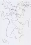 anthro breasts cum cum_on_breasts cum_on_face erection female hi_res humanoid_penis larger_male lying male male/female nidoking nidorina nintendo nipples nude one_eye_closed penis pok&eacute;mon pok&eacute;mon_(species) pussy rollin-san sex size_difference sketch smaller_female smile titfuck video_games 