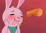  2018 ambiguous_gender anthro cute disney food lagomorph long_ears mammal maple_syrup pancake pancake_bunny_(character) rabbit soulcentinel syrup wreck-it_ralph wreck-it_ralph_2 