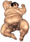  1boy fat nude obese penis sleeping solo tanuma_yuuichirou 